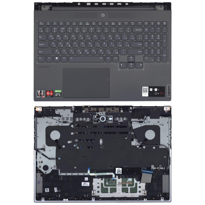 Клавиатура для Lenovo Legion 7-16ACHg6 топкейс