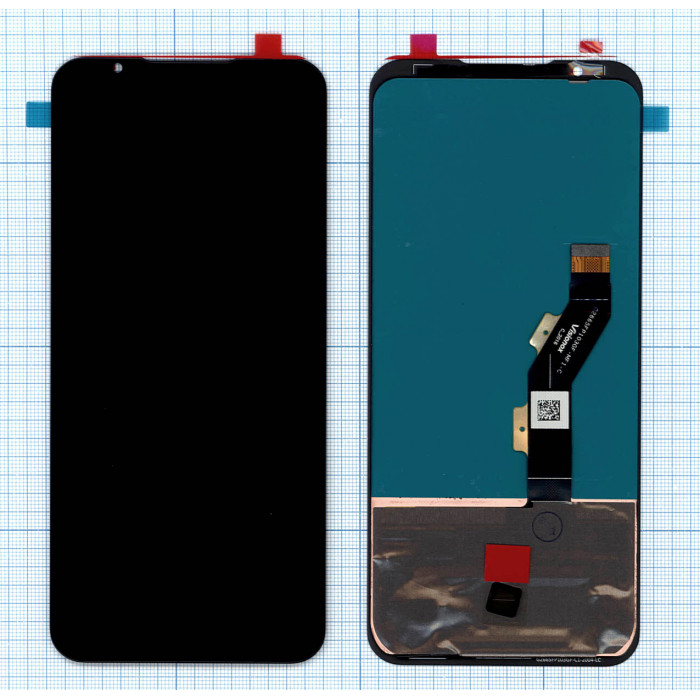 Дисплей для ZTE Nubia RedMagic 5S черный