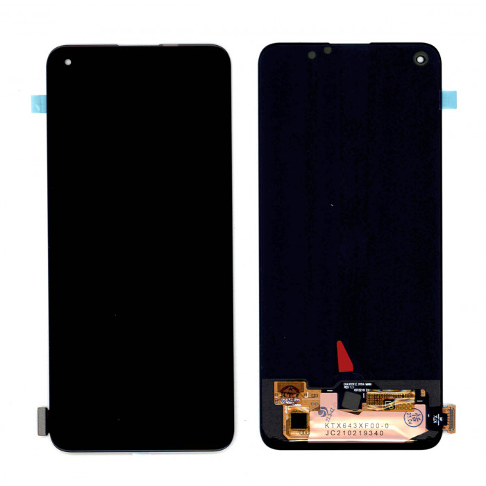 Дисплей для Realme 8, Realme 8 Pro (OLED) черный