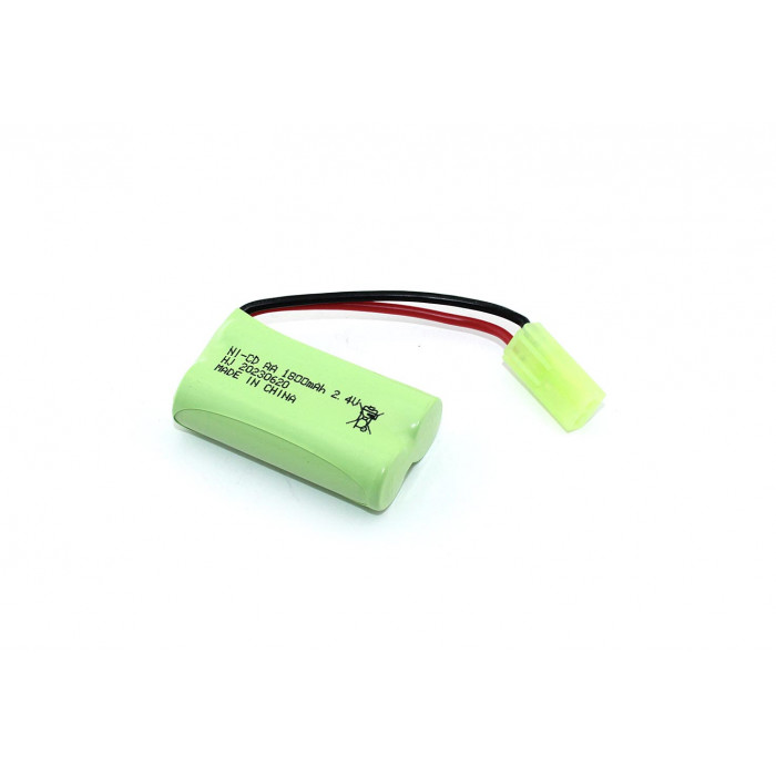 Аккумулятор Ni-Cd 2.4V 1800mah AA Flatpack разъем Tamiya plug