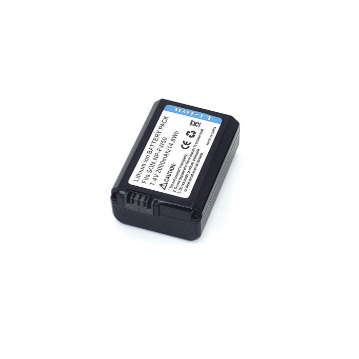 Аккумулятор для фотоаппарата Sony Alpha A7 (NP-FW50) 7,4V 2000mAh Li-ion