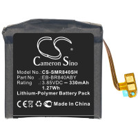 Аккумуляторная батарея CameronSino для Samsung Galaxy Watch 3 45mm SM-R840 (CS-SMR840SH) 330 mAh