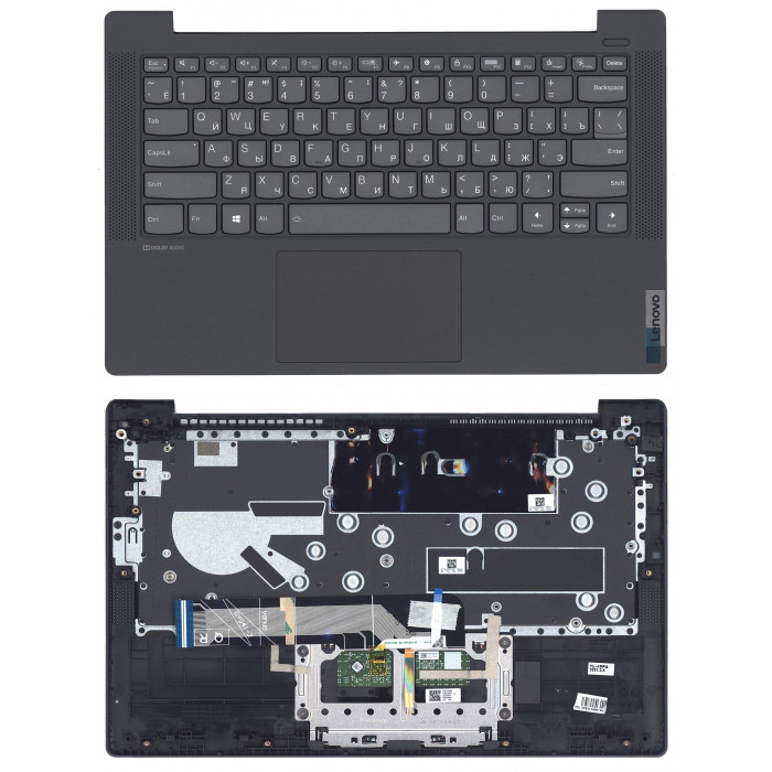 Клавиатура для Lenovo IdeaPad 5-14ALC05 Черный топкейс