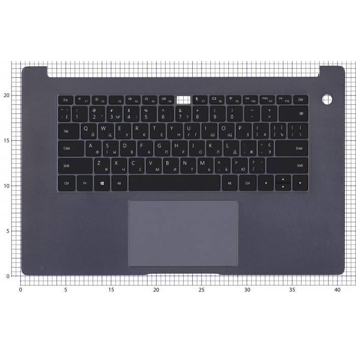 Клавиатура для Huawei MateBook D 15 BohrD-WDH9D топкейс