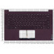 Клавиатура для Lenovo Yoga Slim 7-14ARE05 топкейс фиолетовый