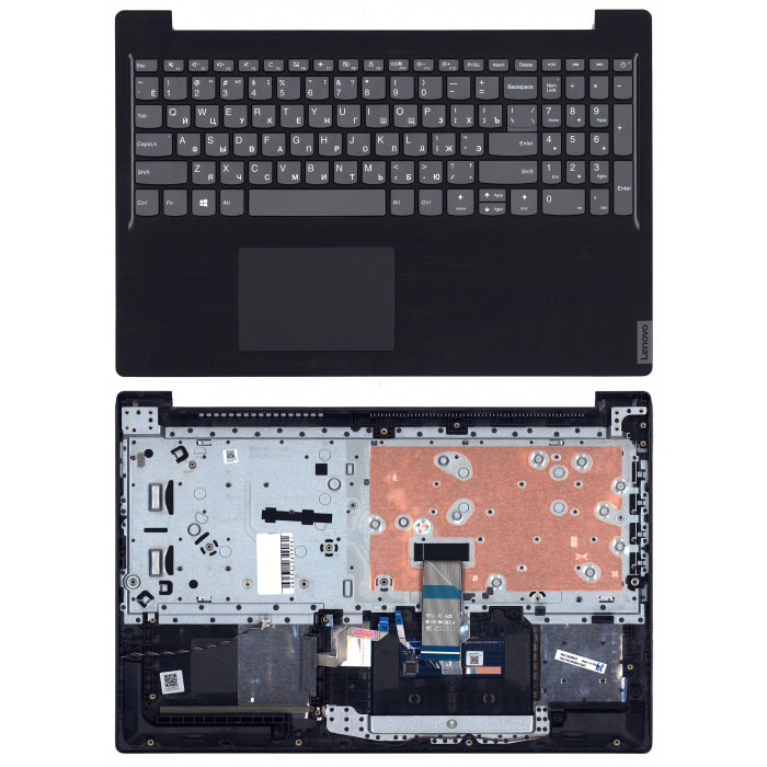 Клавиатура для Lenovo S145-15IIL топкейс черный