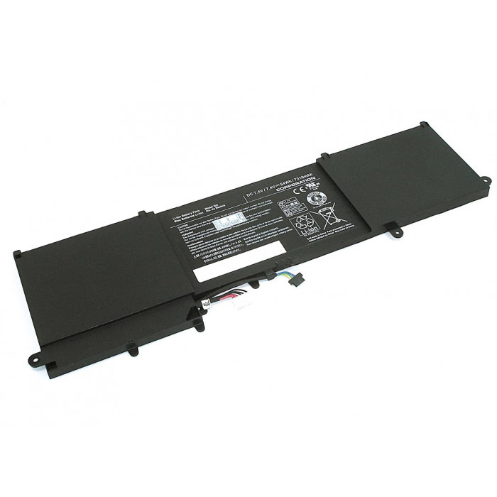 Аккумулятор для Toshiba U845 (PA5028U-1BRS) 7.4V 54Wh черная