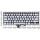 Клавиатура для ноутбука Asus Zenbook UM431DA серебристая