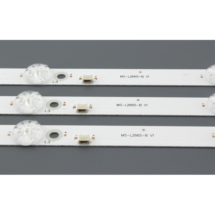 Светодиодная подсветка TV 40" MS-L2665-A-В (комплект 3шт)