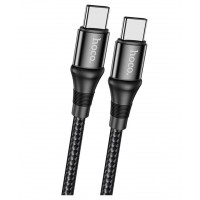 Кабель USB-C HOCO X50 Exquisito Type-C-Type-C, 5A, 2м, черный