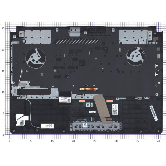 Клавиатура для Asus TUF Gaming A15 FA506 топкейс черный