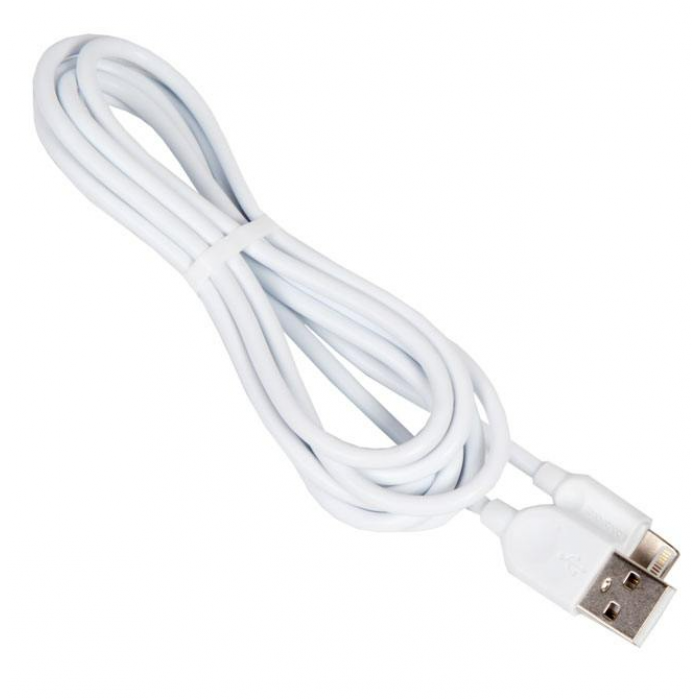 Кабель USB BOROFONE BX14 для Lightning, 2.4A, длина 1м, белый