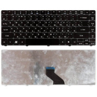 Клавиатура для Acer Aspire Timeline 3410 3410T 4741 3810 3810T черная глянцевая