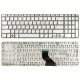 Клавиатура для HP Compaq Presario CQ60, Pavilion G60 серебристая