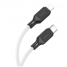 Кабель USB-C HOCO X90 Cool Type-C-Lightning, 20W, 1м, белый