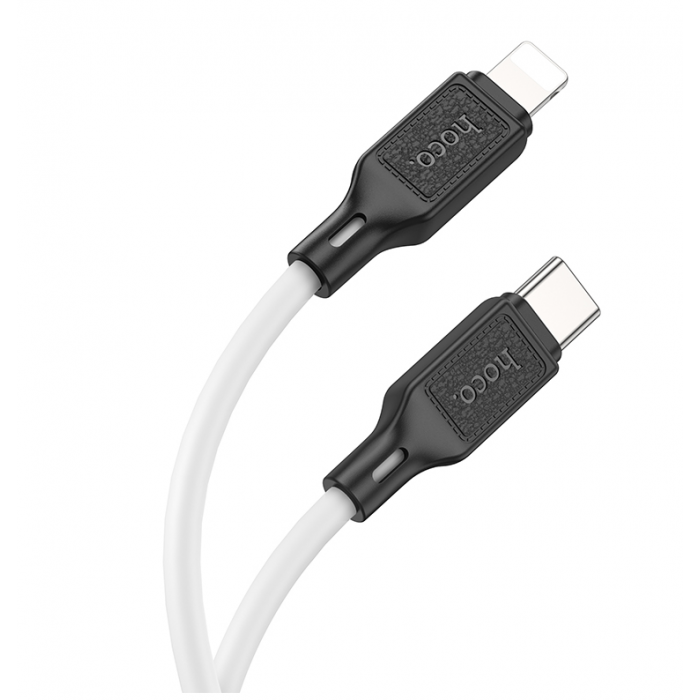 Кабель USB-C HOCO X90 Cool Type-C-Lightning, 20W, 1м, белый
