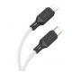 Кабель USB-C HOCO X90 Cool Type-C-Lightning, 20W, 1м, белый