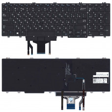 Клавиатура для Dell Precision 7530 7730 черная с подсветкой