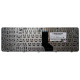 Клавиатура для HP Compaq Presario CQ60, Pavilion G60 серебристая