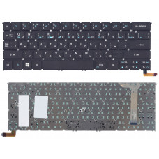 Клавиатура для Acer Aspire R13 R7-371 R7-371T черная с подсветкой