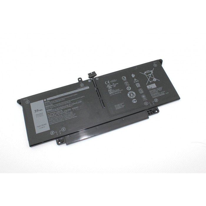 Аккумулятор для Dell Latitude 7310 (XMV7T) 11.4V 3255mAh