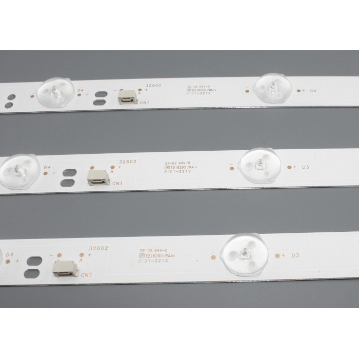 Светодиодная подсветка TV 32" GC32D07-ZC21FG-07 (комплект 3шт)
