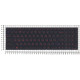 Клавиатура для Asus FX502 черная с красной подсветкой