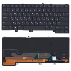 Клавиатура для Dell Alienware 13 R1 R2 черная с подсветкой