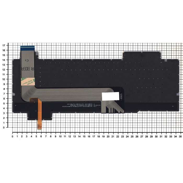 Клавиатура для Asus ROG Strix GL503 GL503V GL503VD c белой подсветкой