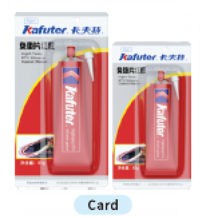 Высокотемпературный силиконовый герметик Kafuter K-383 красный 85 грамм блистер