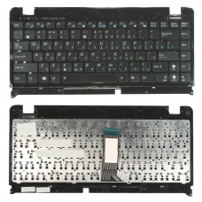 Клавиатура для Asus Eee PC 1215 черная с рамкой