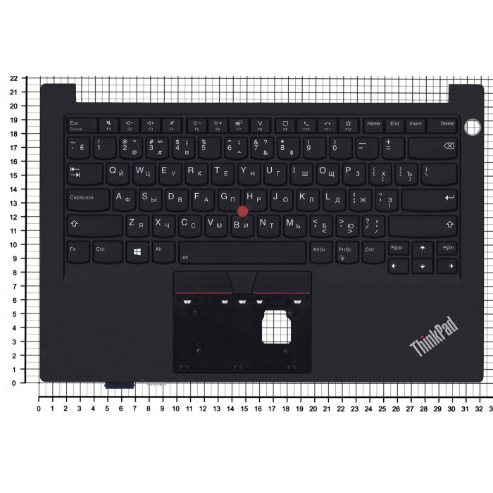 Клавиатура для Lenovo ThinkPad E14 Gen 3/4 топкейс