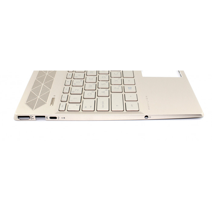 Клавиатура для HP 15-CS 15-CW топкейс Золото