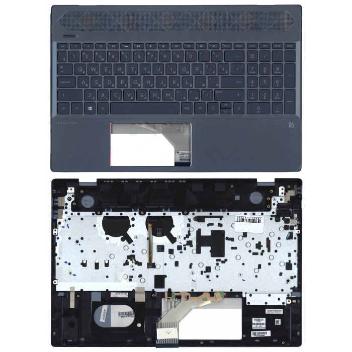 Клавиатура для HP 15-CS 15-CW топкейс