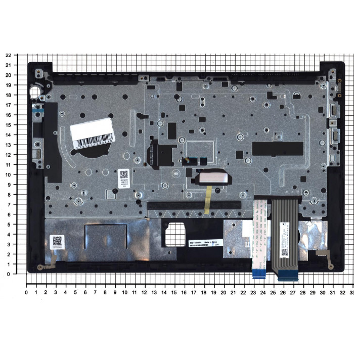 Клавиатура для Lenovo Thinkpad E14 gen 2 топкейс v.2