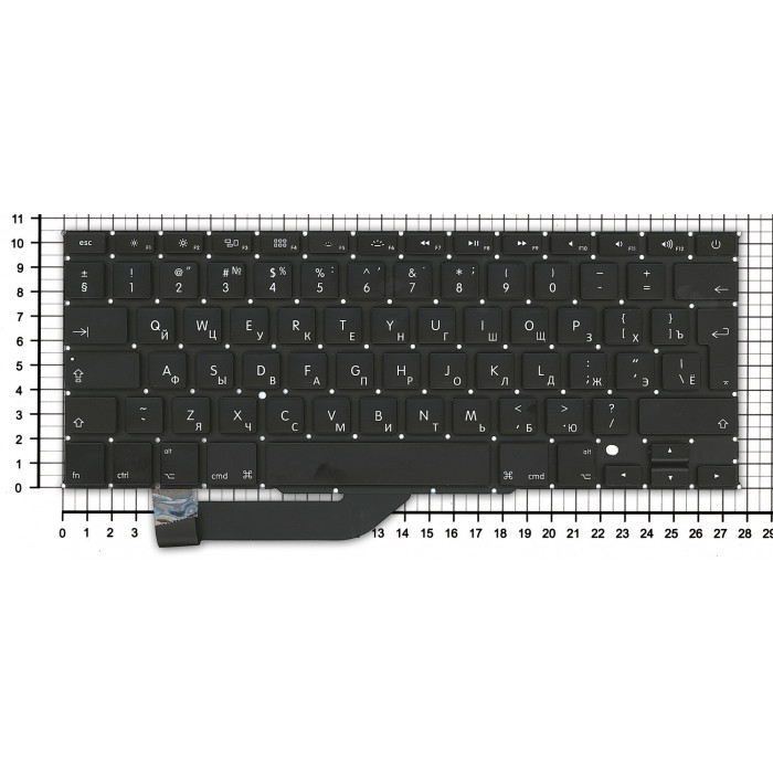 Клавиатура для Apple MacBook Pro A1398 большой Enter