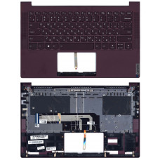 Клавиатура для Lenovo Yoga Slim 7-14ARE05 топкейс фиолетовый