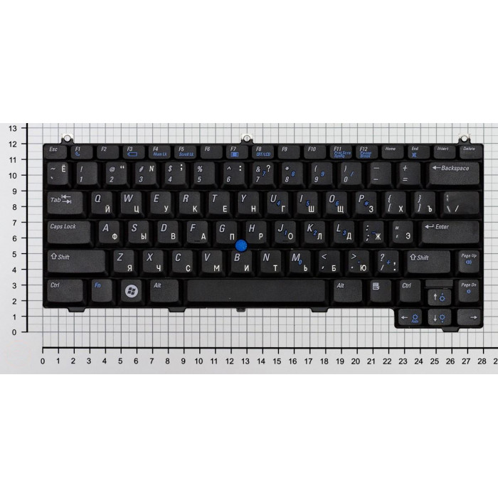 Клавиатура для Dell Latitude D420 D430 черная