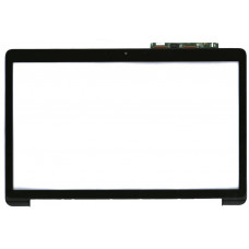Сенсорное стекло (тачскрин) для Dell 17.3" 60.48L09.001 черное с рамкой
