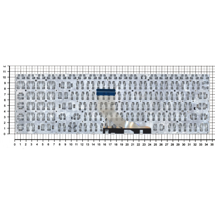 Клавиатура для HP 15-db000 15-dw 17-CA серебристая