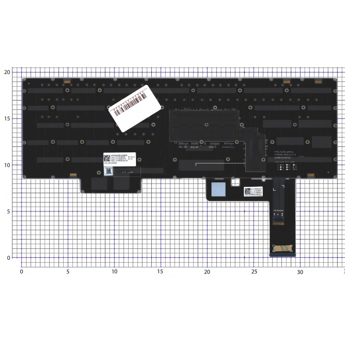 Клавиатура для ноутбука Lenovo Legion Slim 5 16APH8 черная