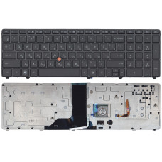 Клавиатура для HP Elitebook 8760W черная