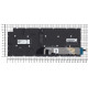 Клавиатура для Dell 14-5390 серебристая