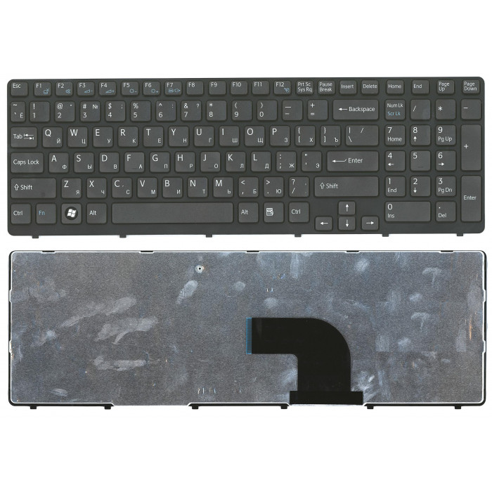 Клавиатура для Sony Vaio SVE15 SVE1511V1R черная