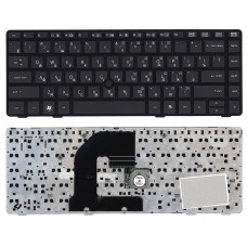 Клавиатура для HP EliteBook 8460P ProBook 6460B 6465B черная с черной рамкой с указателем