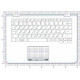 Клавиатура для Lenovo IdeaPad Yoga 300-11IBR топкейс