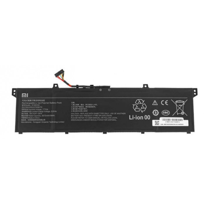 Аккумуляторная батарея для ноутбука Xiaomi Pro 15 OLED 2021 (R15B03W) 7.7V 66Wh