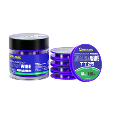 Леска (струна) Mechanic Genuine Tungsten Cutting Wire TT25 0,025 мм 100м 5шт. в банке