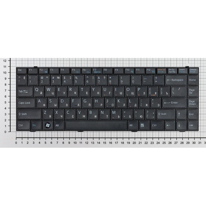 Клавиатура для Sony Vaio VGN-FZ черная