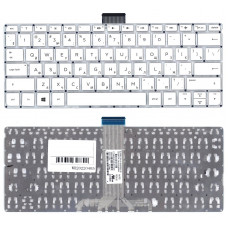 Клавиатура для HP Pavilion x360 11-K белая без рамки горизонтальный Enter